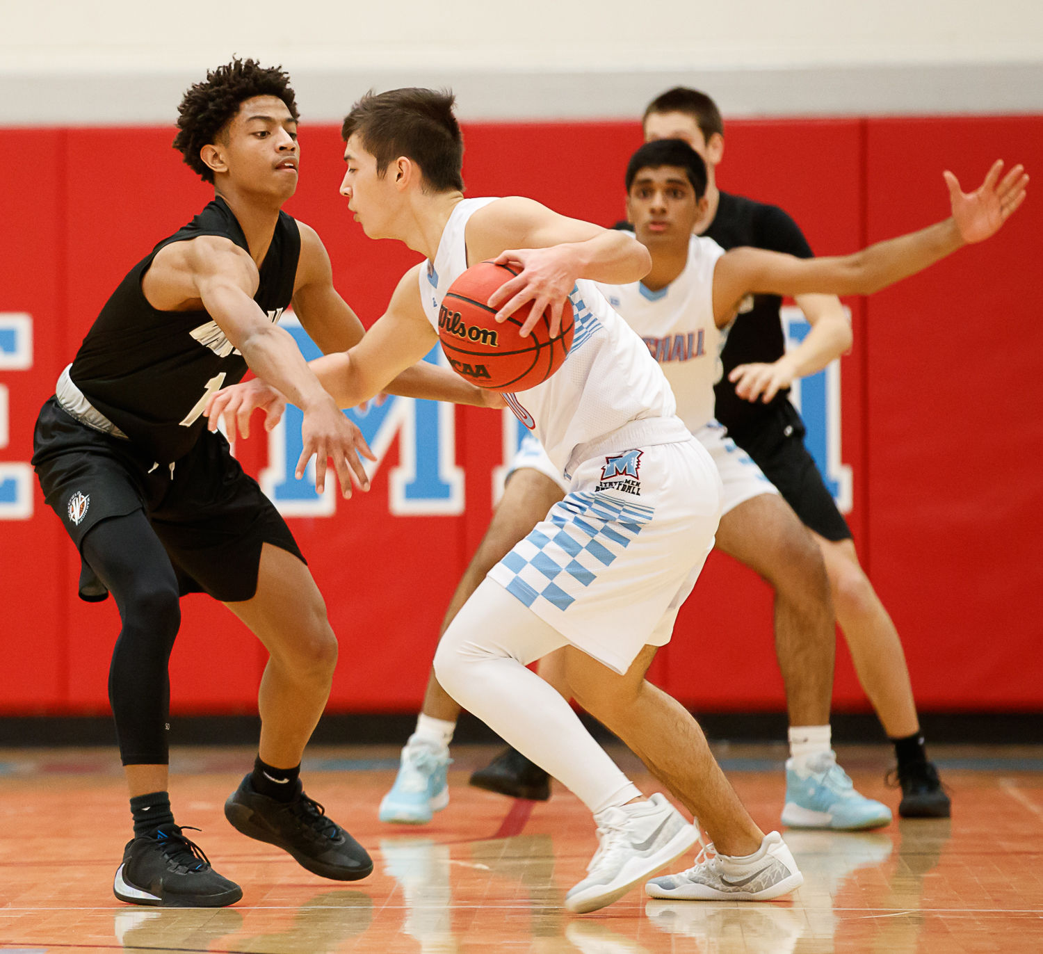 Marshall vs. Wakefield boys hoops 3